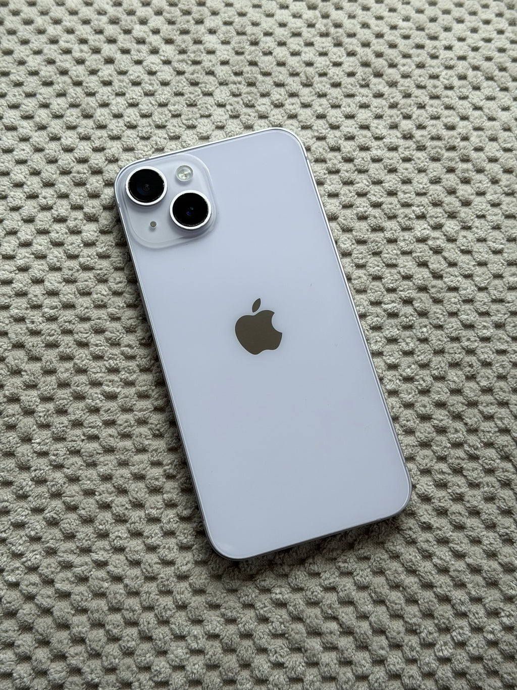 iPhone 14, 89%, liliowy